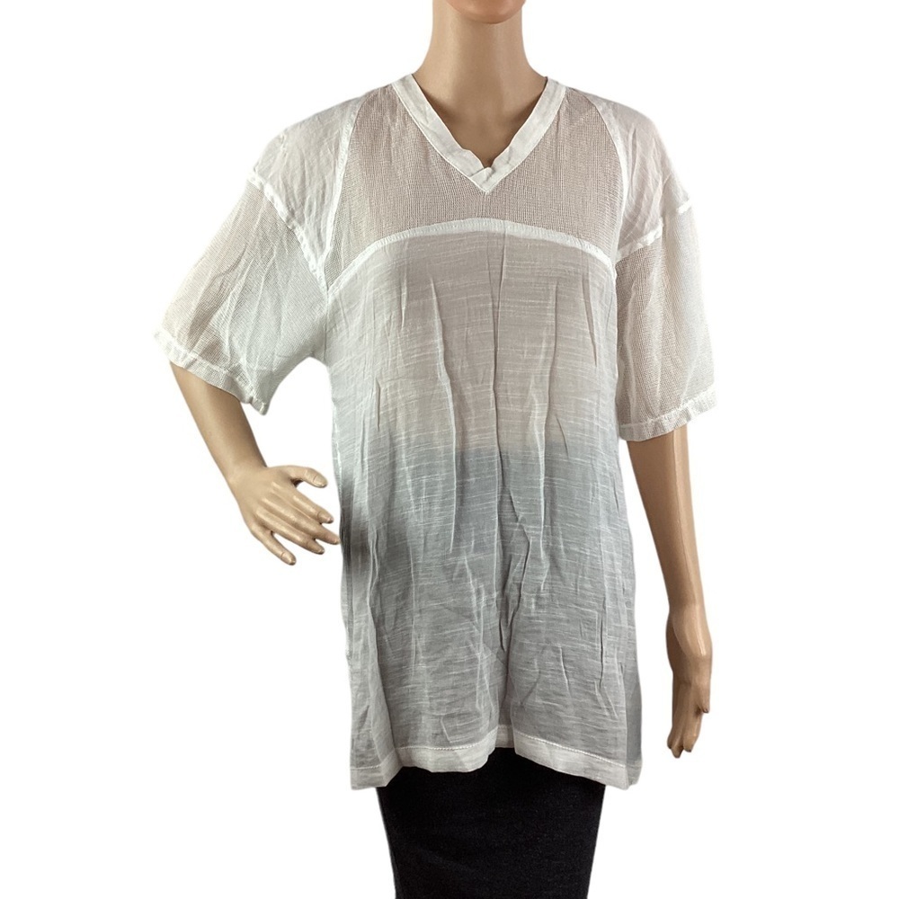 Silence + Noise Swim Coverup Size S White